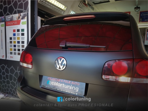 colantare negru mat vw touareg