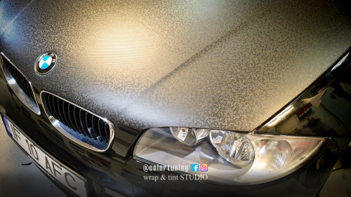 Honey comb - folie premium in relief capota motor