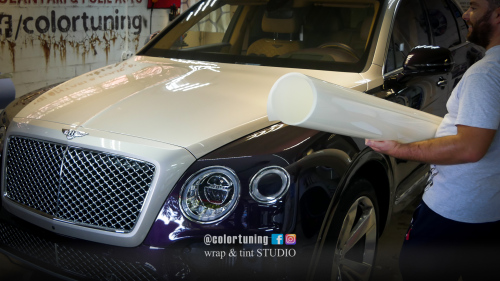 bentley folie ppf stek