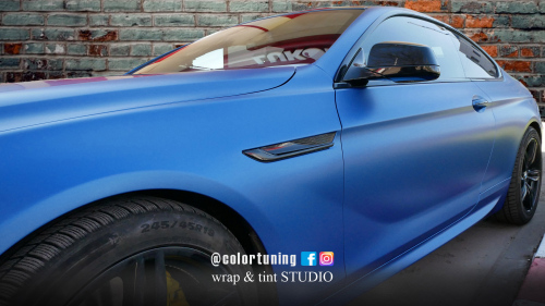 detaliu colantare integrala bmw seria 6