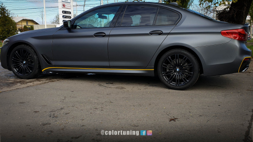 gri mat metalizat colantare BMW
