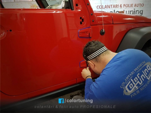 Montaj profesional fara a taia pe suprafata vopselei