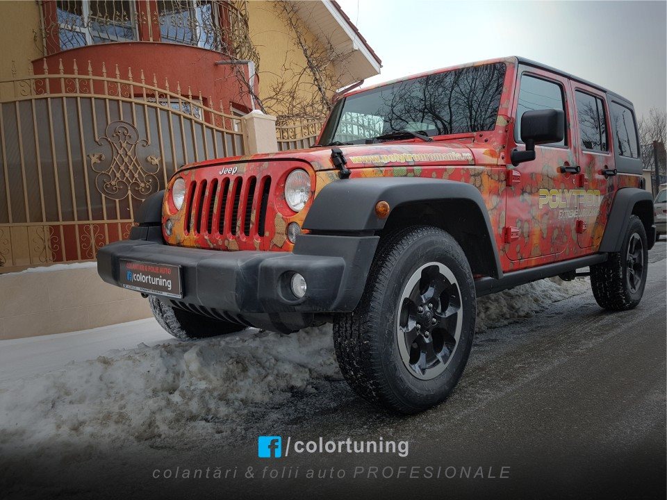 Jeep wrangler камуфляж