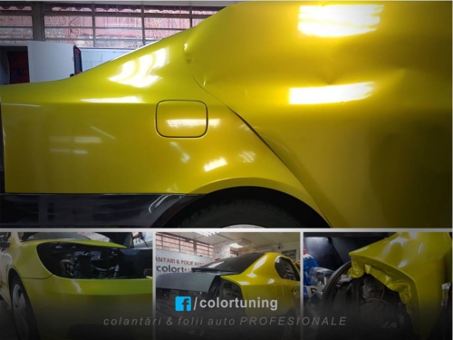 din negru in culoare speciala yellow lime