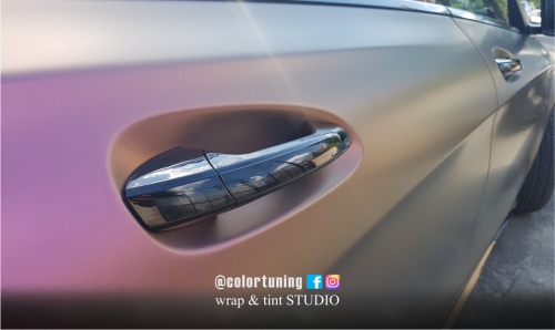 Maner mercedes CLA negru lucios