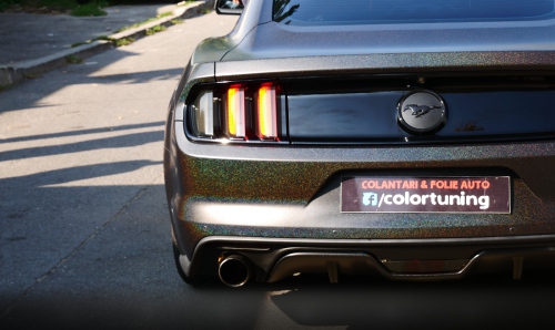 For mustang colantat integral negru 