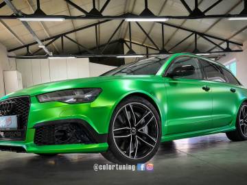 Colantare Audi Rs6 verde