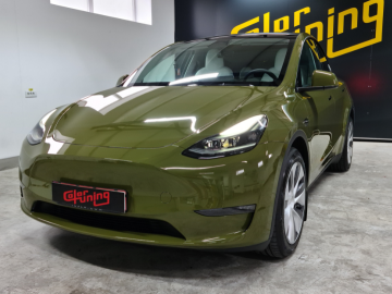Colantare Tesla model Y verde