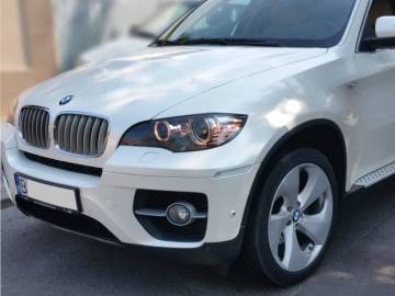 BMW X6 alb perlat